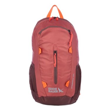 Eddie Bauer Stowaway Packable Backpack Travel Outdoor Lightweight Foldable Durable Ripstop Polyester 20L Maroon