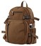 Rothco Vintage Canvas Compact Backpack Brown