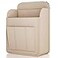 APSOONSELL Large Backpack Organizer Insert Felt Bag Organizer with Zipper Backpack Shaper Foldable Tote Organizer for Rucksack Shoulder Bag Beige M