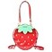 TAMMYFLYFLY WILDFINDING Ita Bag Strawberry Fruit Shoulder Bag Satchel Backpack Casual DaypackKawaii DIY Cosplay Strawberry Daypack Red