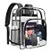 SDFGHG Clear BackpackSturdy Shape Heavy Duty Large Clear Backpack