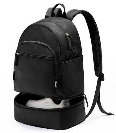 Uselike Gym Backpack for Women Men Lightweight Gym Bag with Shoe Compartment Waterproof Workout Backpack with Wet Pocket