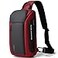 BANGE Waterproof Mens Chest Bag Shoulder bags Crossbody Sling Backpack 7566Red