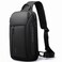 BANGE Sling Bag for Men Mens Shoulder bags Waterproof Crossbody Backpack for Men 7566Black