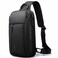 BANGE Sling Bag for Men Mens Shoulder bags Waterproof Crossbody Backpack for Men 7566Black