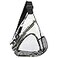 HULISEN Clear Sling Bag Clear Bag Stadium Approved Transparent Shoulder Crossbody Backpack Chest Casual Daypack