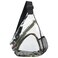 HULISEN Clear Sling Bag Clear Bag Stadium Approved Transparent Shoulder Crossbody Backpack Chest Casual Daypack