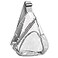 HULISEN Clear Sling Bag Clear Bag Stadium Approved Transparent Shoulder Crossbody Backpack Chest Casual Daypack