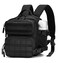 FLWVOG 9L Mini Backpack for Men and Women Small Backpack for Gym Hiking Travel Sports Running Black