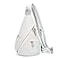 KL928 Nylon Sling Bag Small Crossbody Backpack Shoulder Casual Daypack Multipurpose Rucksack for Men WomenLight Grey
