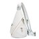 KL928 Nylon Sling Bag Small Crossbody Backpack Shoulder Casual Daypack Multipurpose Rucksack for Men WomenLight Grey