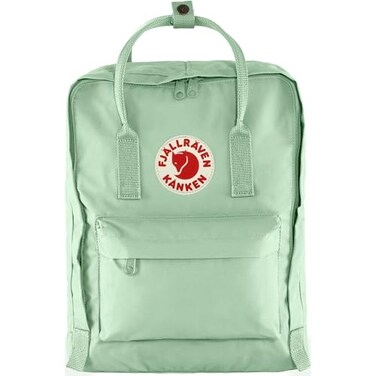 Fj&Atilde;&curren;llr&Atilde;&curren;ven Fjllrven Kanken Backpack Durable Vinylon Fabric WaterResistant Classic Design School Travel Mint Green