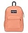JanSport Cross Town Backpack 17 x 125 x 6 Simple Bag for Everyone with 1 Main Compartment Front Utility Pocket Premium Class Accessories Peach Neon
