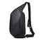 BANGE Sling Bag Waterproof Safe Protect Shell Crossbady Bag Backpack Biking Hiking Travel Shoulder Bag Black Large