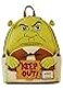 Loungefly Dreamworks Shrek Keep Out Cosplay Mini Backpack Backpacks Standard