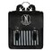 HEYIYI Gothic Backpack Black Faux Leather
