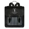 HEYIYI Gothic Backpack Black Faux Leather