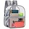 USPECLARE Clear Backpack for Stadium Approved 12612 Water proof Clear Bag for Stadium Events and Concert Work Sport Event