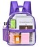 USPECLARE Clear Backpack for Stadium Approved 12612 Water proof Clear Bag for Stadium Events and Concert Work Sport Event