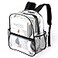 Keepcross Stadium Approved Clear Backpack 12x6x12 Mini Clear Bag for Stadium Events Sporting Events Festivals Concerts Small Transparent Backpack for Women Men