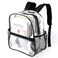 Keepcross Stadium Approved Clear Backpack 12x6x12 Mini Clear Bag for Stadium Events Sporting Events Festivals Concerts Small Transparent Backpack for Women Men