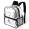 Keepcross Stadium Approved Clear Backpack 12x6x12 Mini Clear Bag for Stadium Events Sporting Events Festivals Concerts Small Transparent Backpack for Women Men
