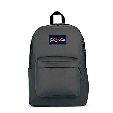 JanSport Superbreak Backpack Durable Lightweight Premium Backpack Graphite Grey