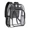 HEEYA Clear Backpack Heavy Duty Transparent Backpack for Security Sports Work Travel Stadium