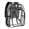 HEEYA Clear Backpack Heavy Duty Transparent Backpack for Security Sports Work Travel Stadium