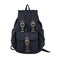 GOOTIUM 21101GRYS Specially High Density Thick Canvas Backpack Rucksack Black Small Size