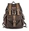 GOOTIUM 21101CF Specially High Density Thick Canvas Backpack RucksackCoffee