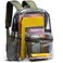 Vorspack Clear Backpack Heavy Duty PVC Transparent Backpack with Reinforced Strap for Work Green