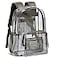 Vorspack Clear Backpack Heavy Duty PVC Transparent Backpack with Reinforced Strap Large Capacity for College Workplace Security Green