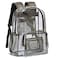 Vorspack Clear Backpack Heavy Duty PVC Transparent Backpack with Reinforced Strap Large Capacity for College Workplace Security Green