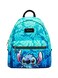Hot Topic Disney Lilo Stitch Blue Tropical Leaves Mini Backpack BLACK NONE