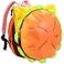 MaiQidd Cheeseburger Backpack Multicompartment Funny Hamburger Backpack