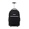Travelers Club 18 Rolling Backpack with Shoulder Straps Black