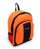 Everest Backpack with Front and Side Pockets Orange One Size