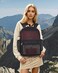 Paxiland Mesh Backpack Lightweight See Through College Student Backpack for Commuting Swimming Travel Beach Outdoor Sports Black