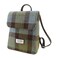 Glen Appin Harris Tweed Tummel Mini Backpack Colour 15 Green Small