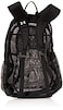 Under Armour Adult Hustle Mesh Backpack 001 Black White One Size Fits Most