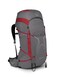 Osprey Eja Pro 55L Womens Backpacking Backpack Dale GreyPoinsettia Red WXSS