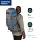Osprey Exos Pro 55L Mens Backpacking Backpack Dale GreyAgam Blue SM