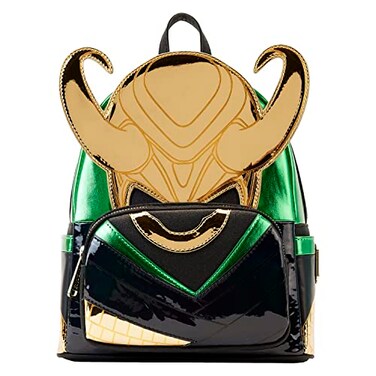 Loungefly Marvel Shine Loki Mini Backpack Standard