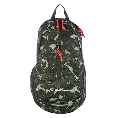 Eddie Bauer Stowaway Packable Sling Bag Travel Outdoor Lightweight Compact Ripstop Nylon Dark Loden10L