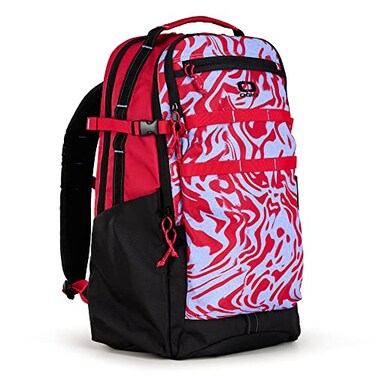 OGIO Alpha Backpack 25 Liter Red Melting Geos