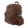 Rothco Jumbo Vintage Canvas Backpack Rugged Practical Spacious Outdoor Rucksack 28L Capacity Earth Brown