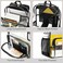 PAMANO Clear Backpack Heavy Duty Transparent See Through Bag for College Work Travel SecurityBlack
