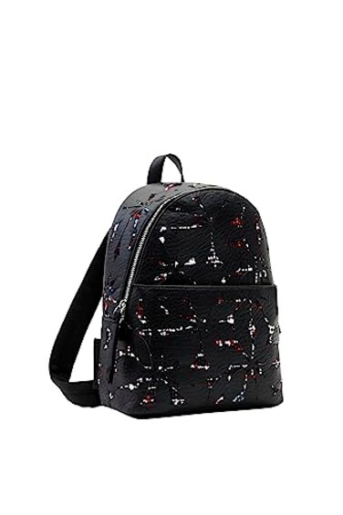 Desigual Small DieCut Flower Backpack