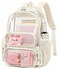 BTOOP Clear Backpack Heavy Duty Transparent Backpack 17 See Through Bookbag for College Work Festival Security with Padded Strap Large Capacity